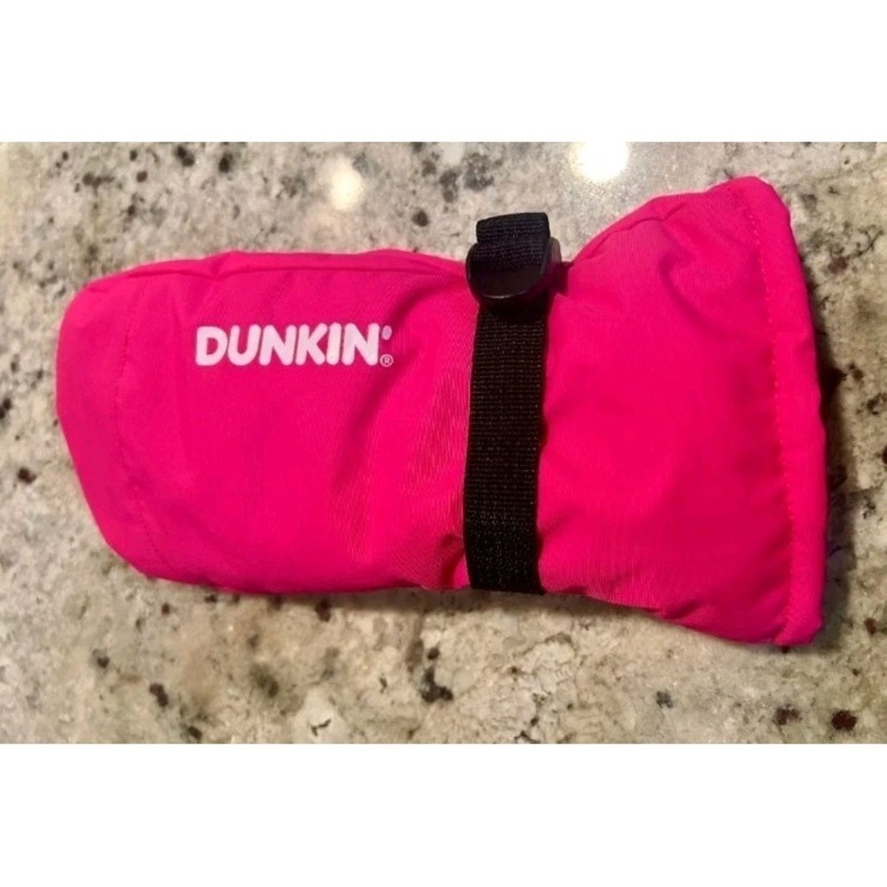 Official Dunkin' Donuts 2026 Pink Mitten Merchandise Collectible Men's M/L